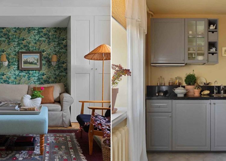 Költséghatékony felújítás szuper végeredménnyel egy kis csendes, zöldövezeti lakásban