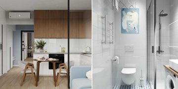 26 m2-en leválasztott hálórész, dolgozósarok és könnyed színkezelés