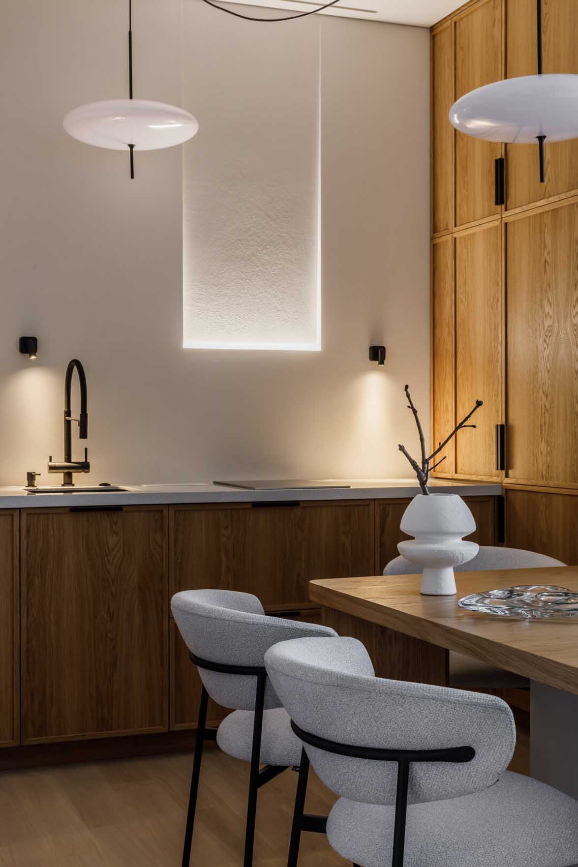 Legénylakás Japandi stílusban