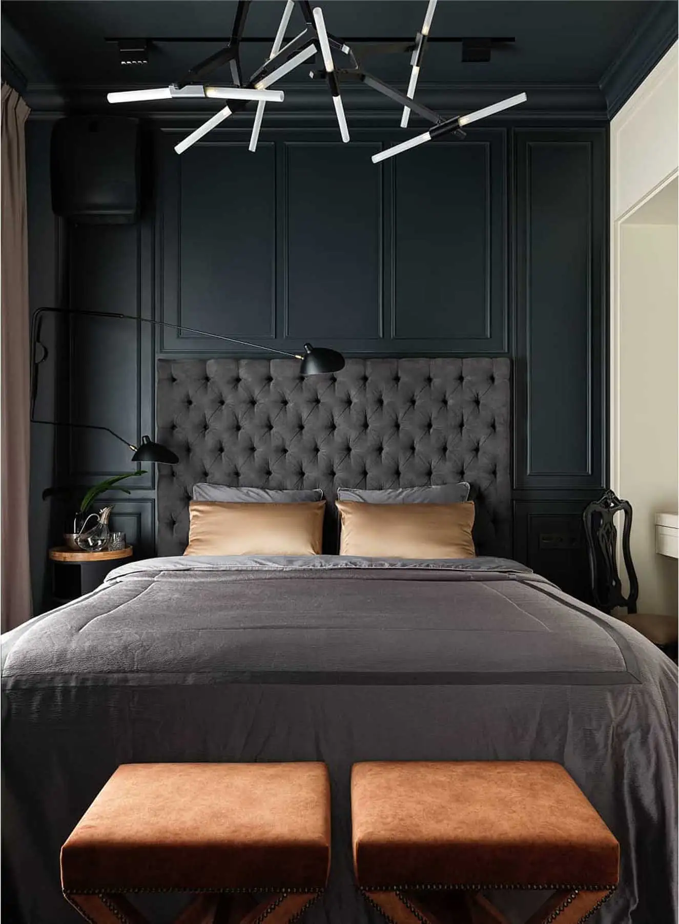 Kell-e félni a sötét falak használatától kis szobákban?