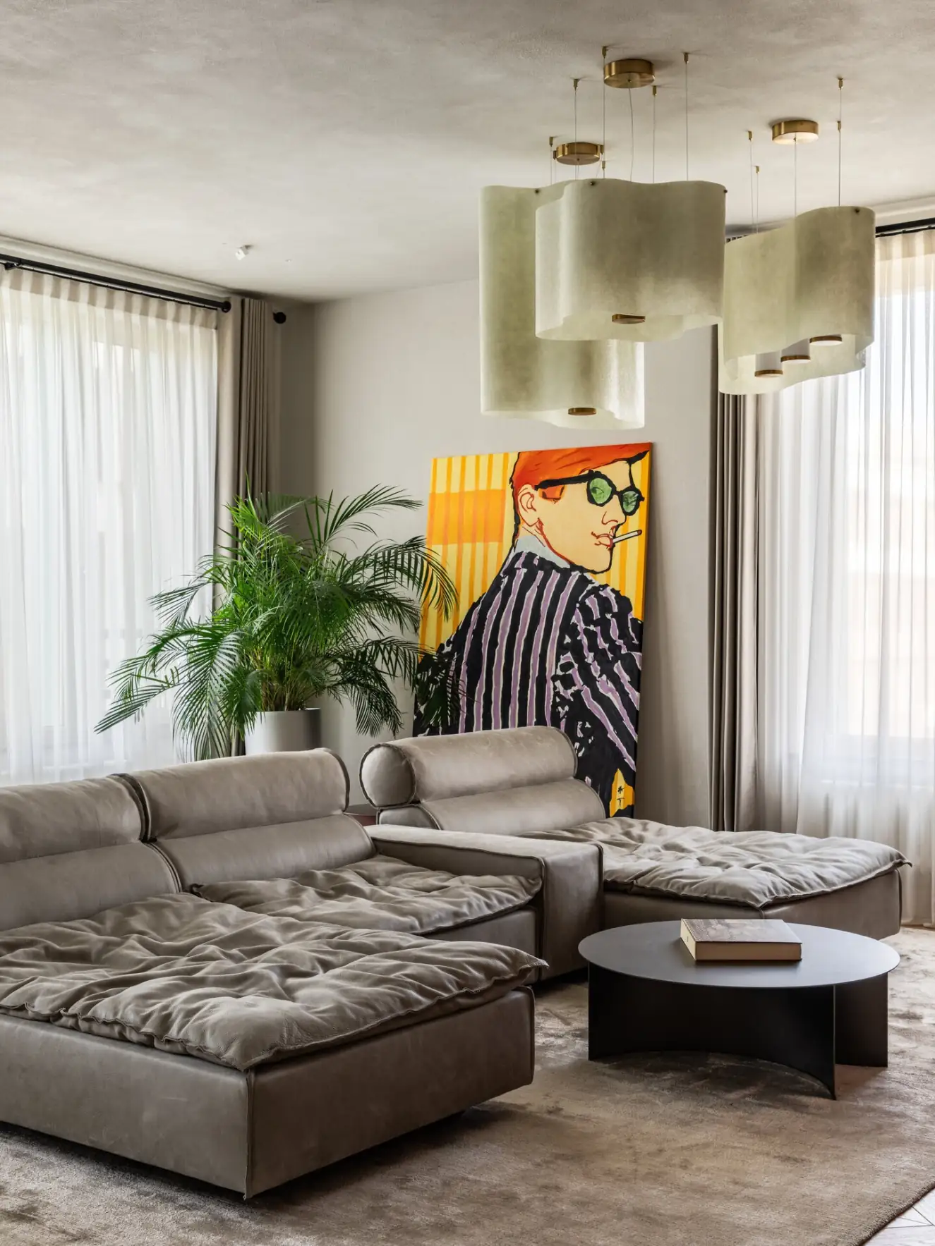 A sztereotípiákon túl: ilyen egy színes, otthonos férfi lakás