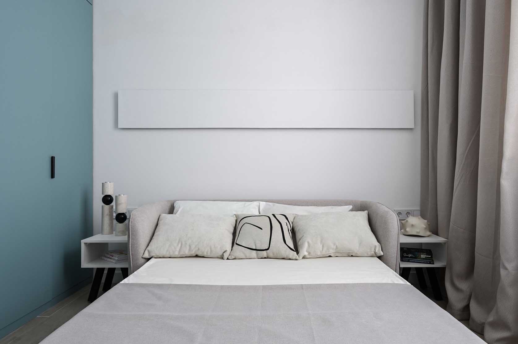 Vagány narancs konyha és minimalizmus 50 m2-en Vagány narancs konyha és minimalizmus 50 m2-en