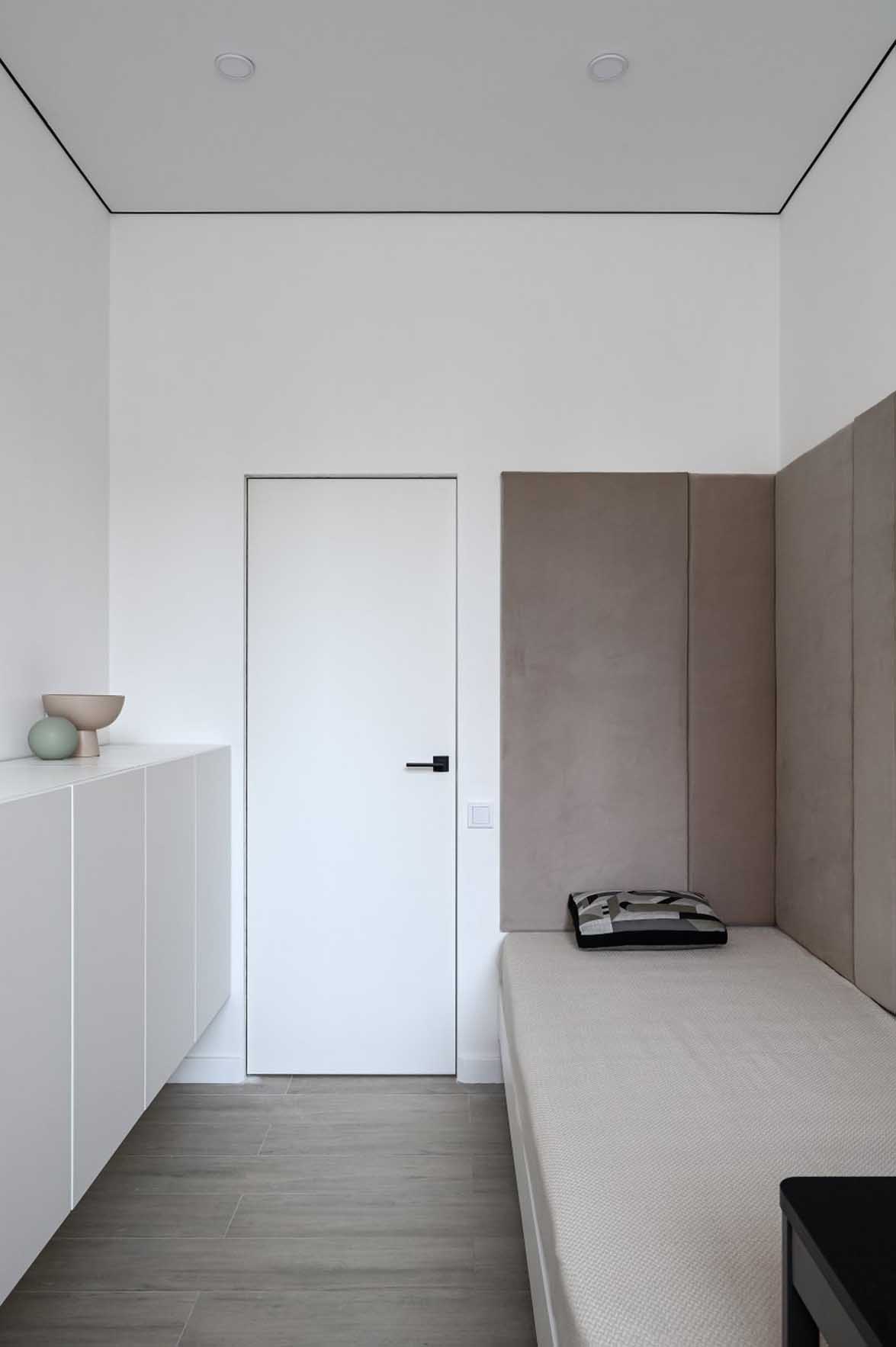 Vagány narancs konyha és minimalizmus 50 m2-en Vagány narancs konyha és minimalizmus 50 m2-en