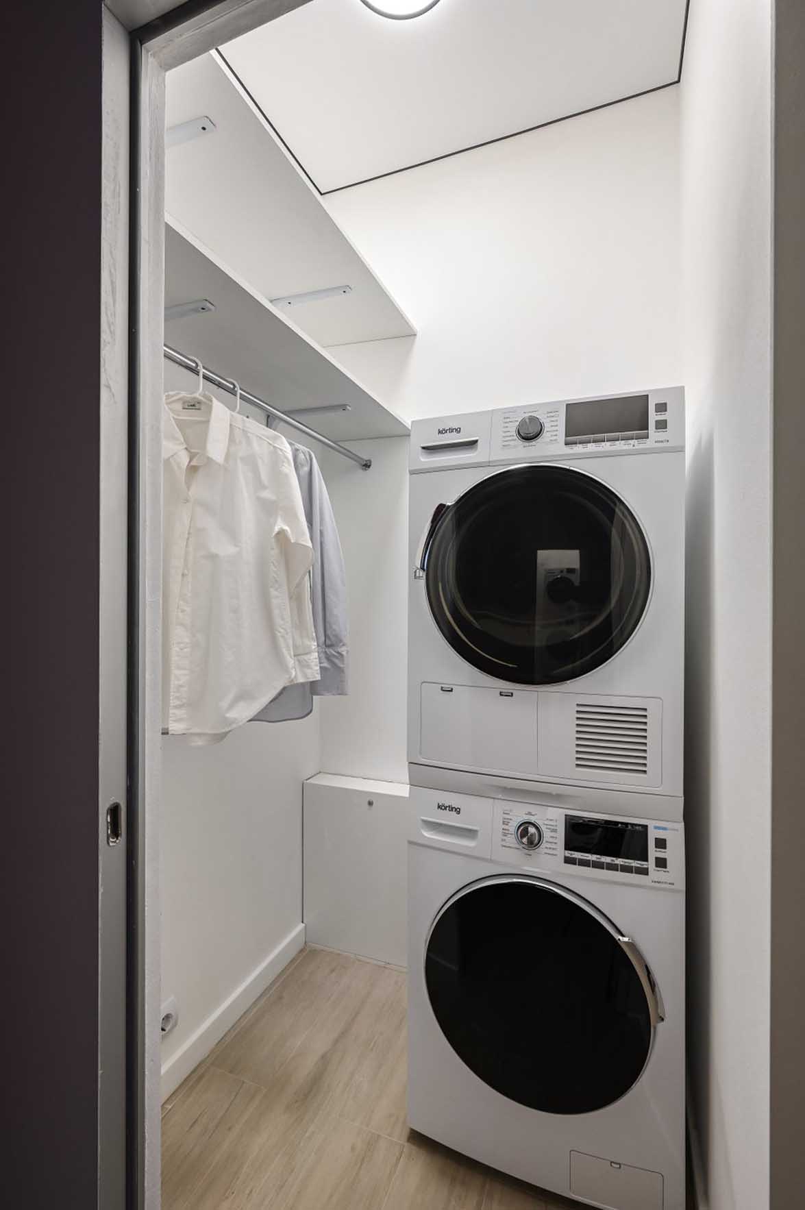 Vagány narancs konyha és minimalizmus 50 m2-en Vagány narancs konyha és minimalizmus 50 m2-en