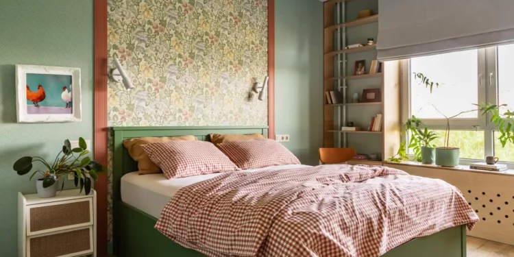 Színes és vidám lakberendezési projekt, lágy country stílus