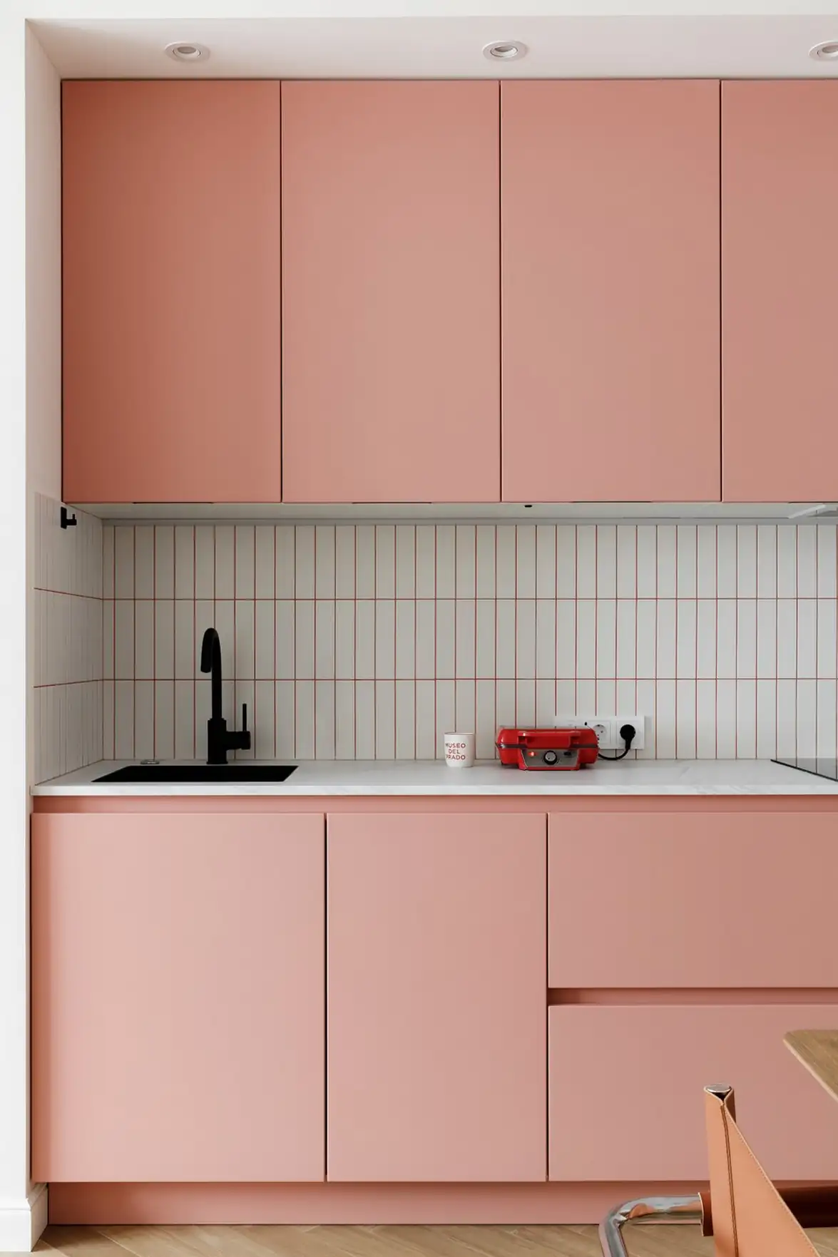 Amerikai konyhás lakás átalakítása fiatal nőnek, 51 m2