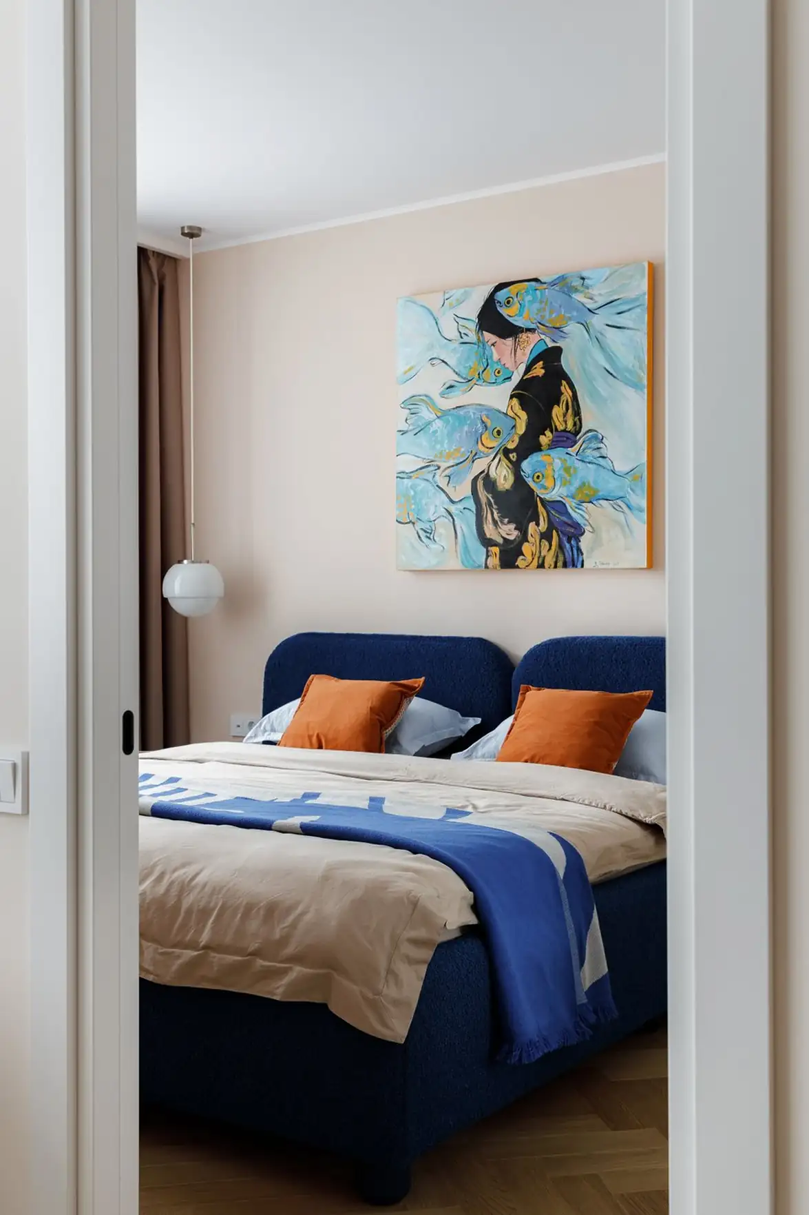 Amerikai konyhás lakás átalakítása fiatal nőnek, 51 m2