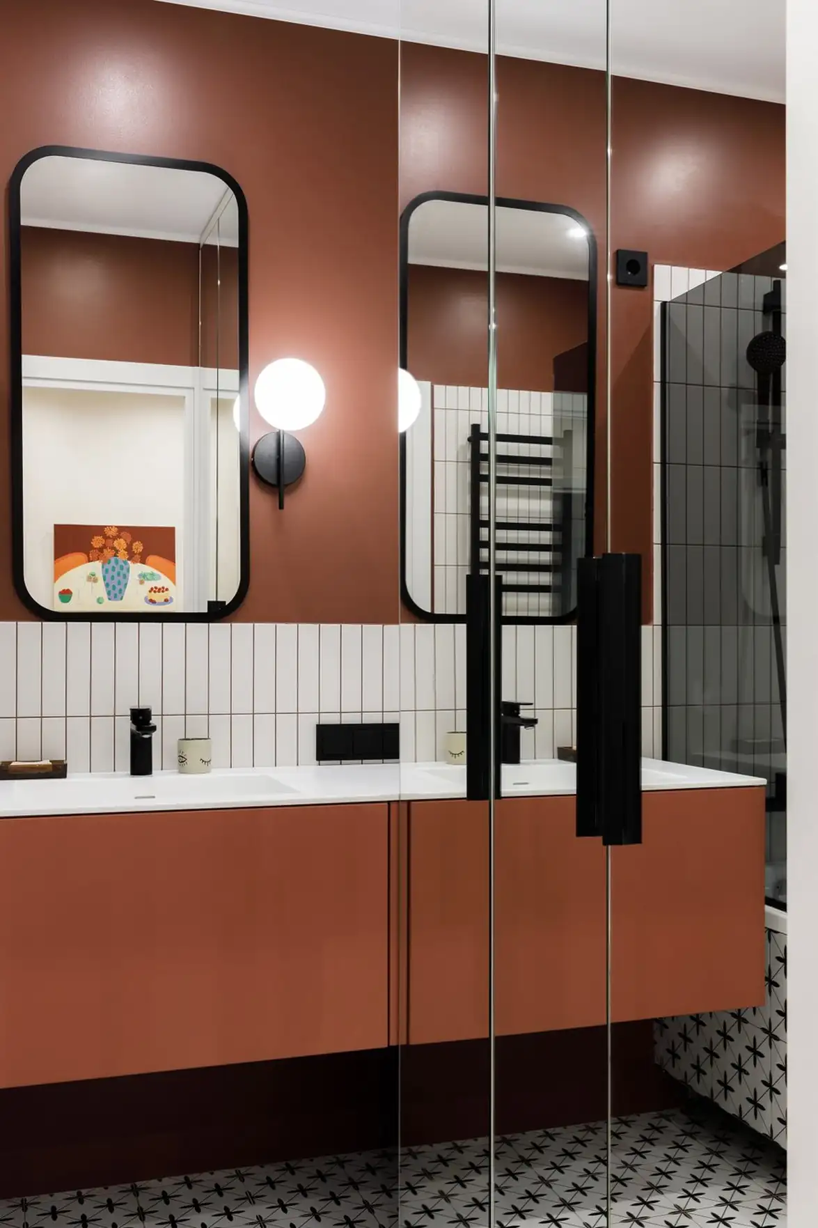 Amerikai konyhás lakás átalakítása fiatal nőnek, 51 m2