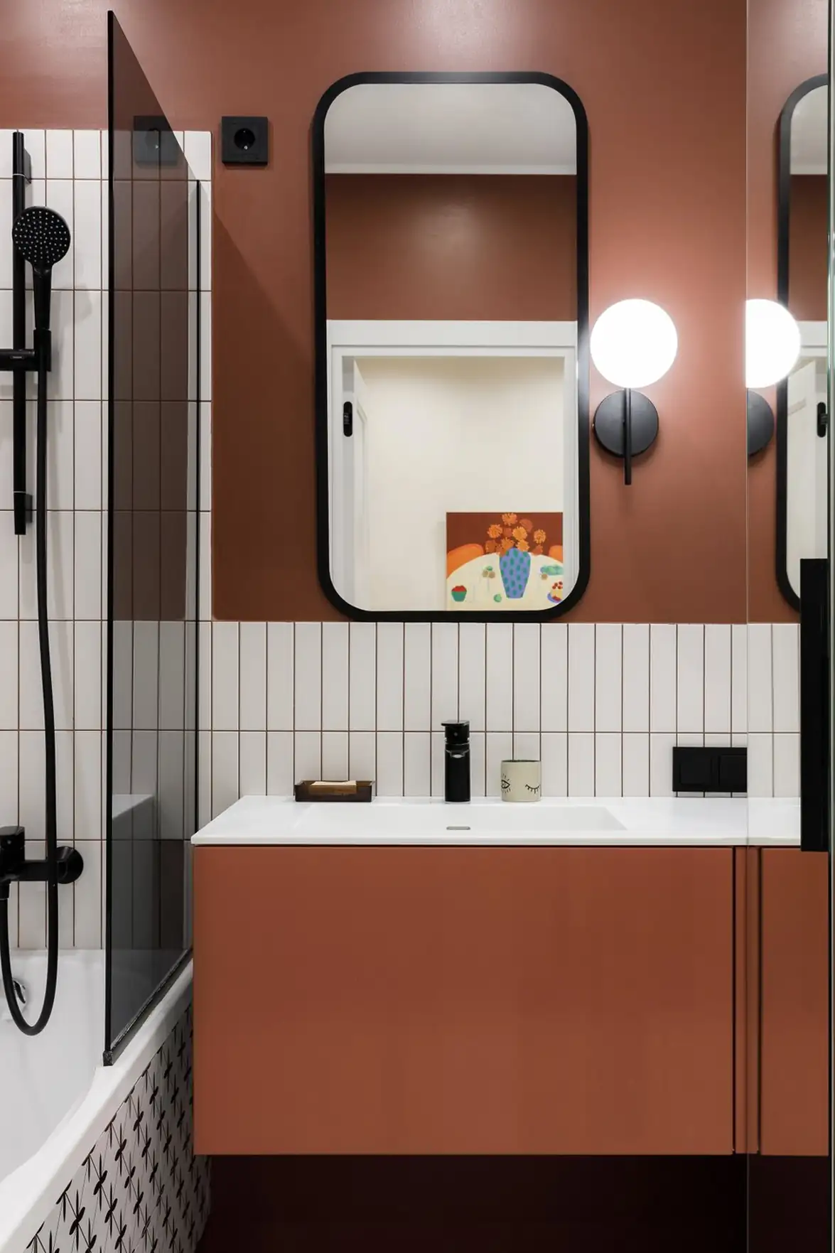 Amerikai konyhás lakás átalakítása fiatal nőnek, 51 m2