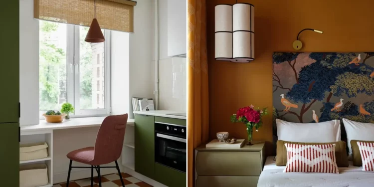 34 m2-es lakás 60-as éveket idéző hangulattal: kis költségvetés, sok jó ötlet