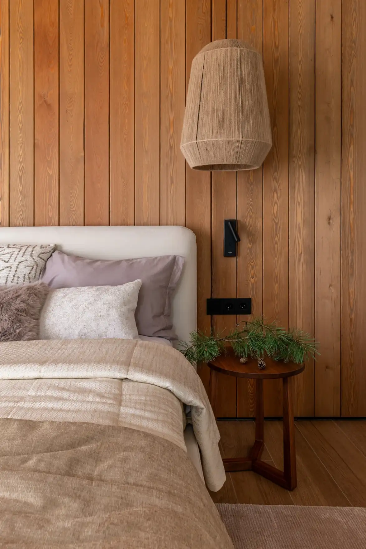 Modern skandináv minimalizmus finom japán esztétikai elemekkel ötvözve