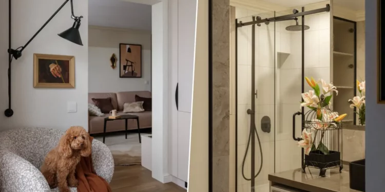 Elhanyagolt társasházi lakásból stílusos otthon