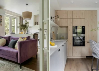 Hívogató és kényelmes kis otthon 44 négyzetméteren