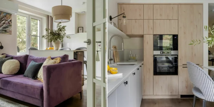 Hívogató és kényelmes kis otthon 44 négyzetméteren