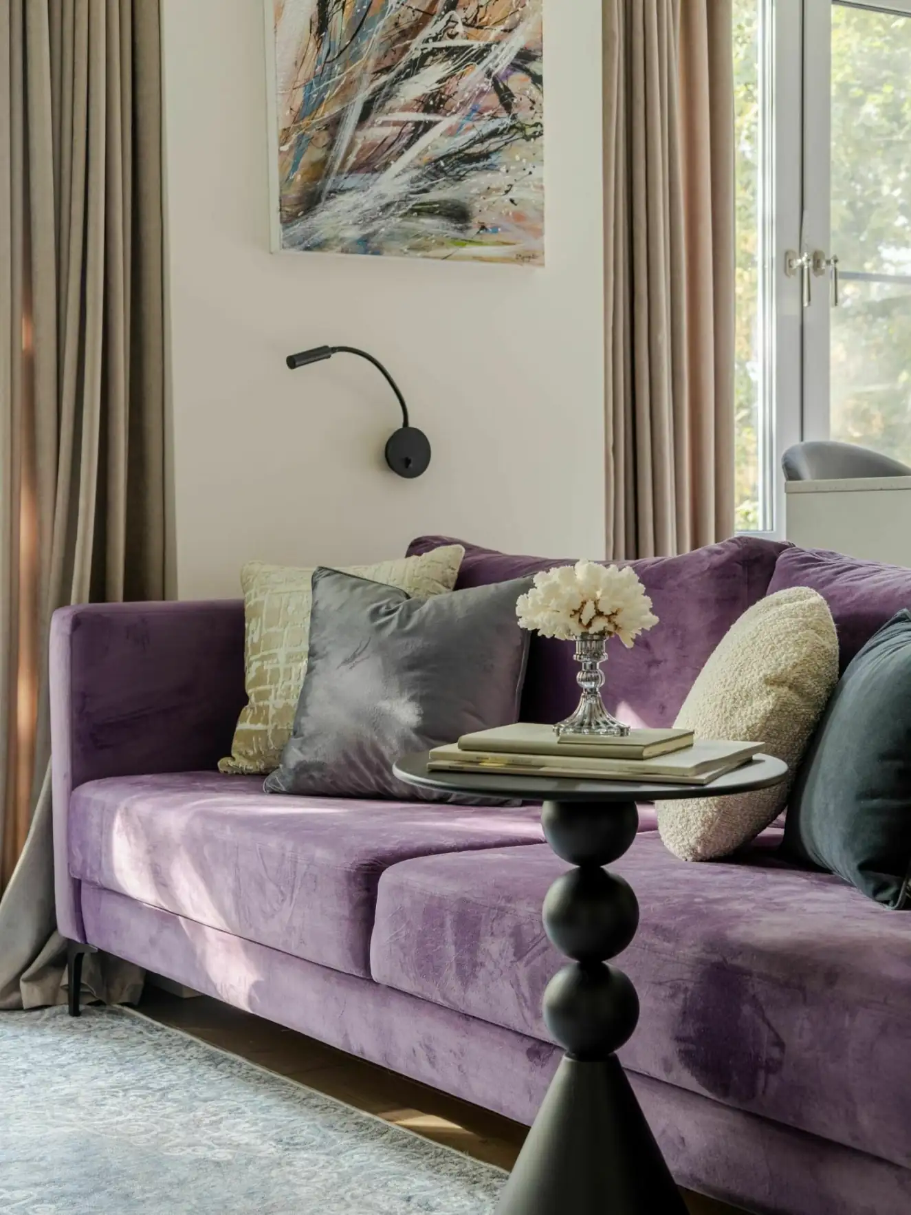 Hívogató és kényelmes kis otthon 44 négyzetméteren