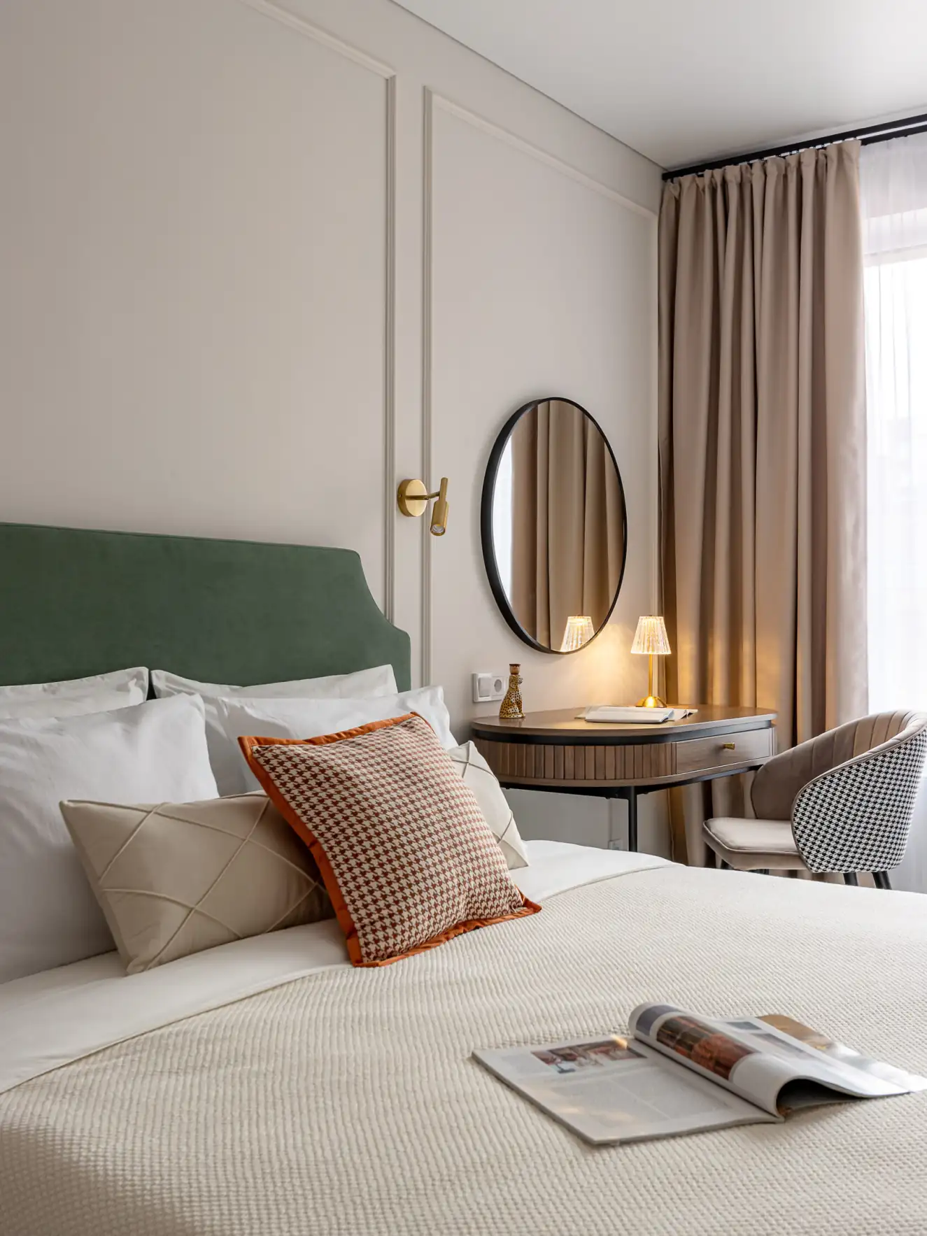 Finoman elegáns otthon egyedül élő hölgynek