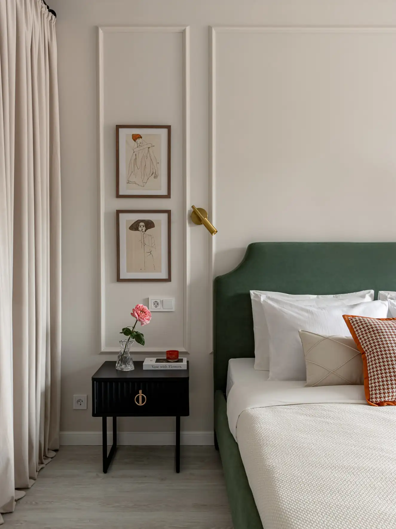 Finoman elegáns otthon egyedül élő hölgynek