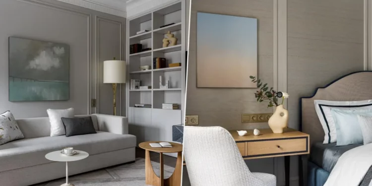 Gyönyörű és elegáns: lakásfelújítás semleges színpalettával