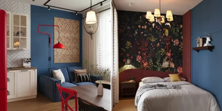 35 m2-es, színes, karakteres lakás fiatal nőnek