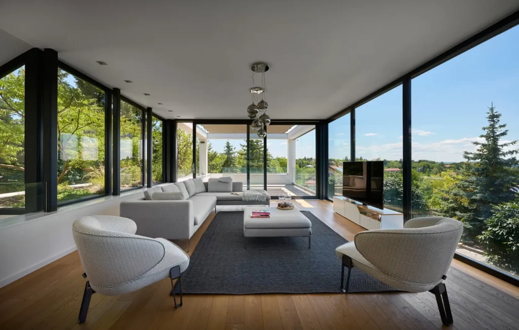 Kortárs villa a budai agglomerációban