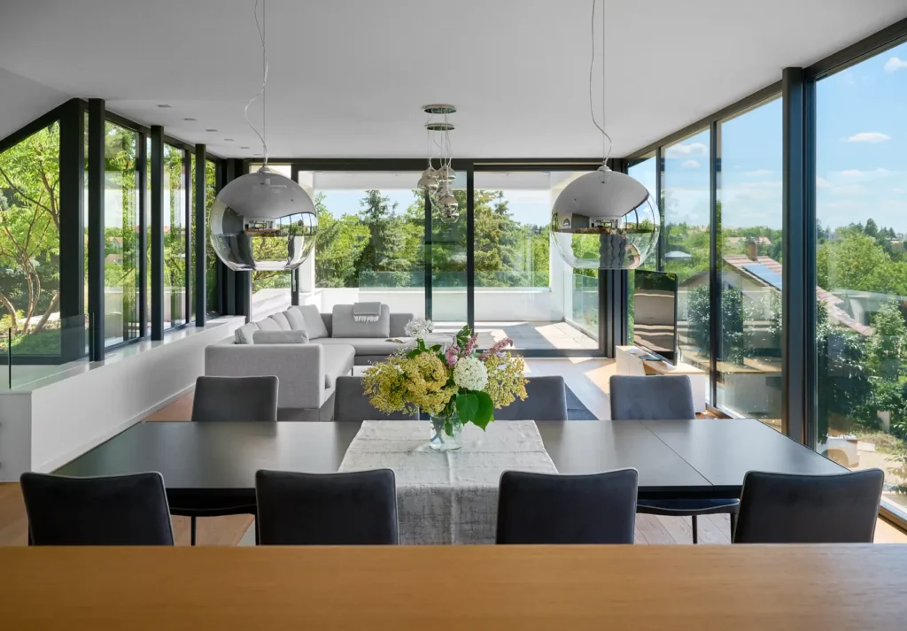 Kortárs villa a budai agglomerációban