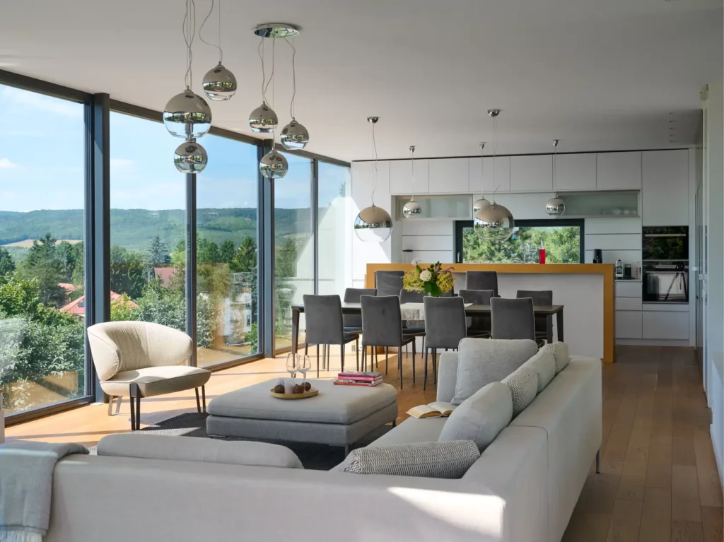 Kortárs villa a budai agglomerációban