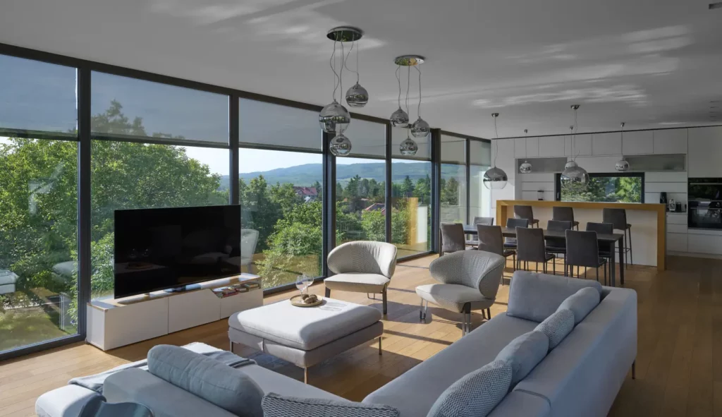 Kortárs villa a budai agglomerációban