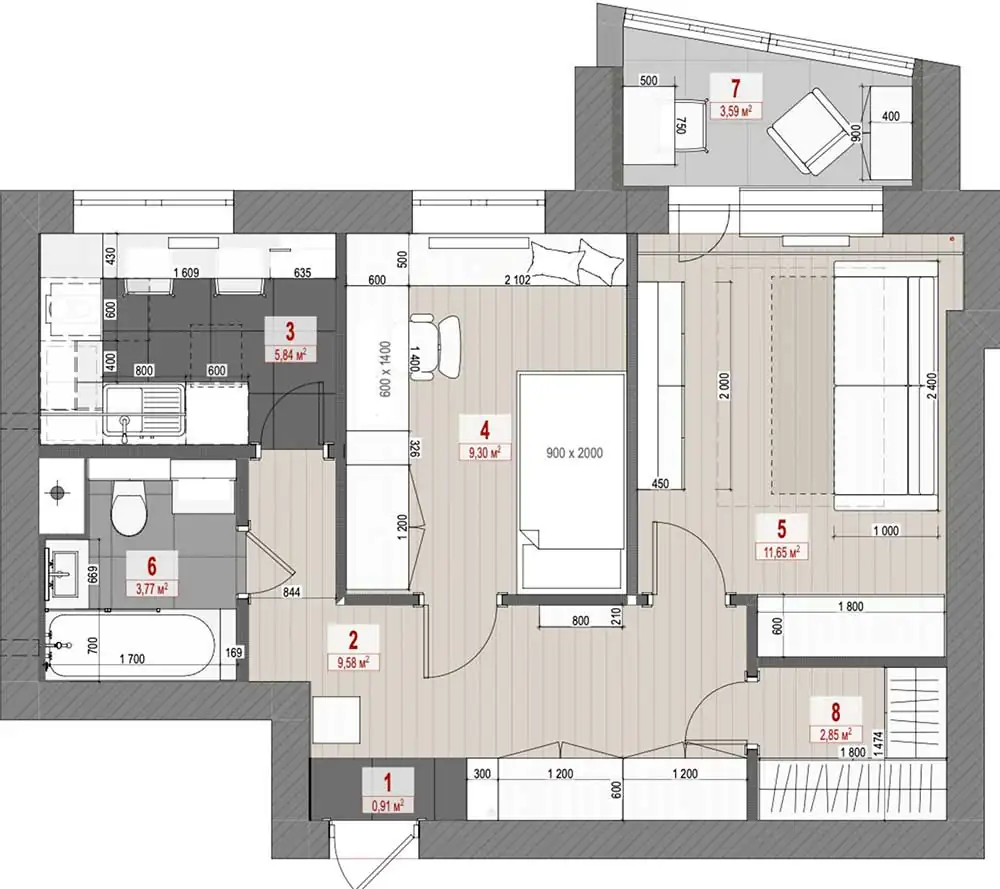 Teljes felújítás során kényelmes, modern otthon született