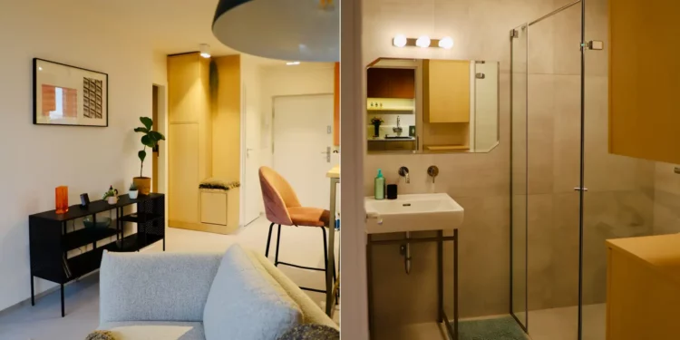 Saját ötletekkel újult meg ez a panorámás budai kislakás