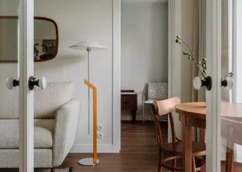 Elegáns, visszafogott és funkcionális otthon 38 négyzetméteren