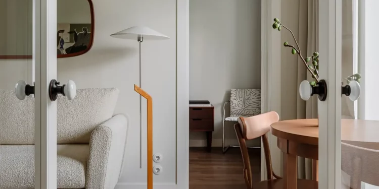 Elegáns, visszafogott és funkcionális otthon 38 négyzetméteren