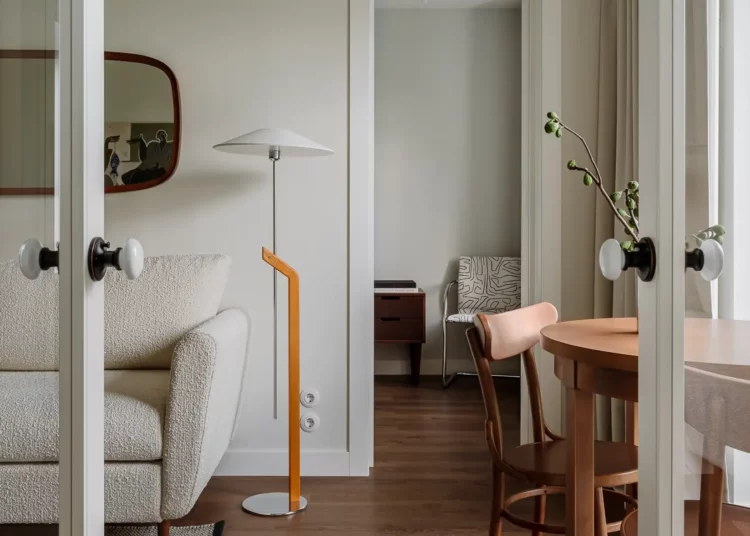 Elegáns, visszafogott és funkcionális otthon 38 négyzetméteren