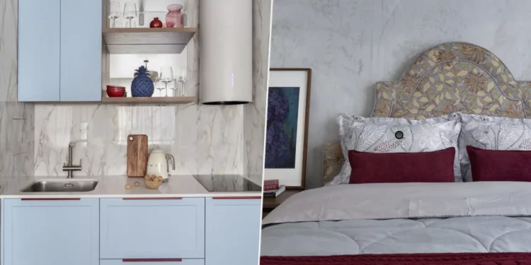 Átgondolt tárolás és otthonos részletek 35 négyzetméteren