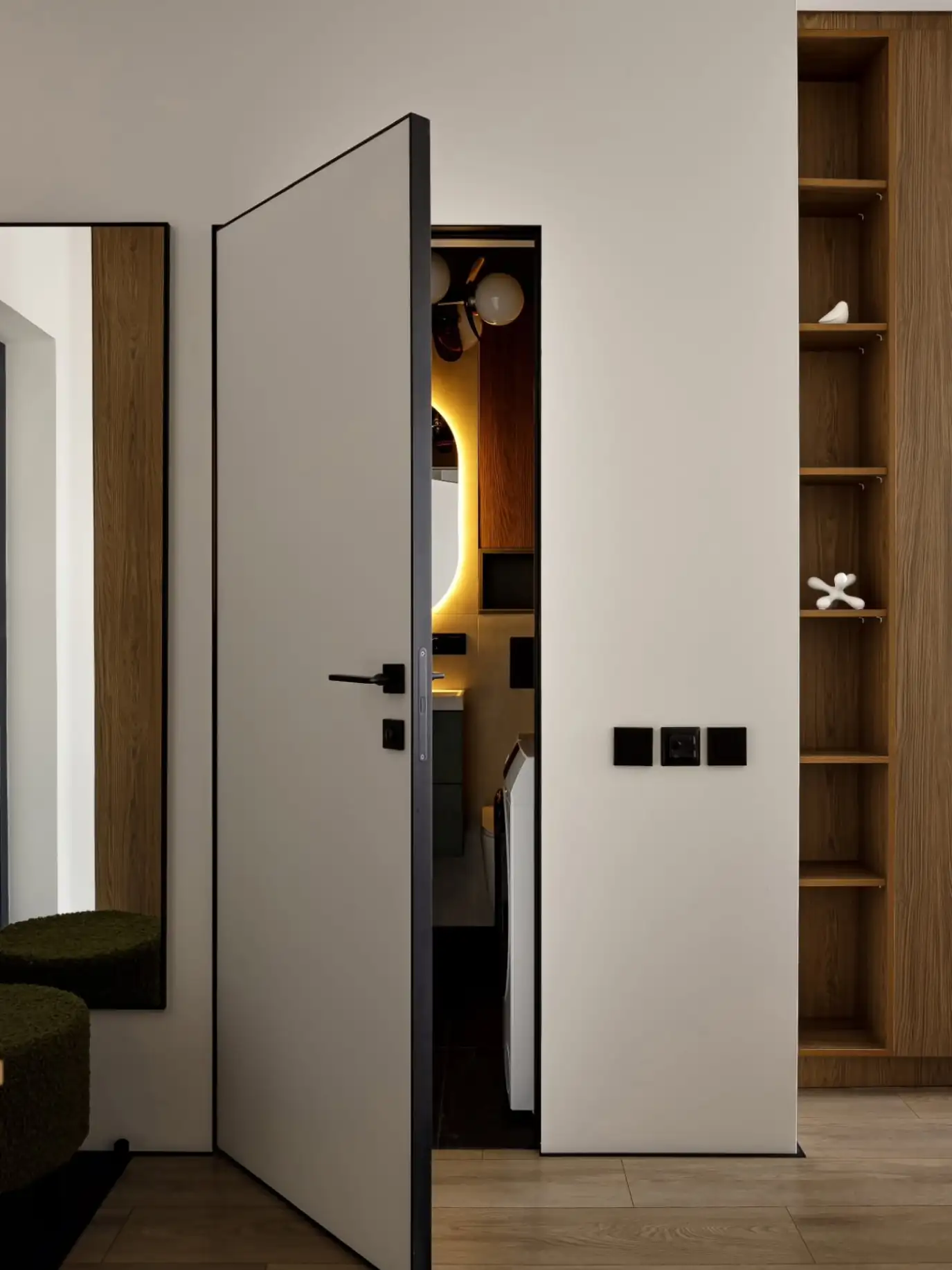 Vintage hangulatú kislakás berendezés