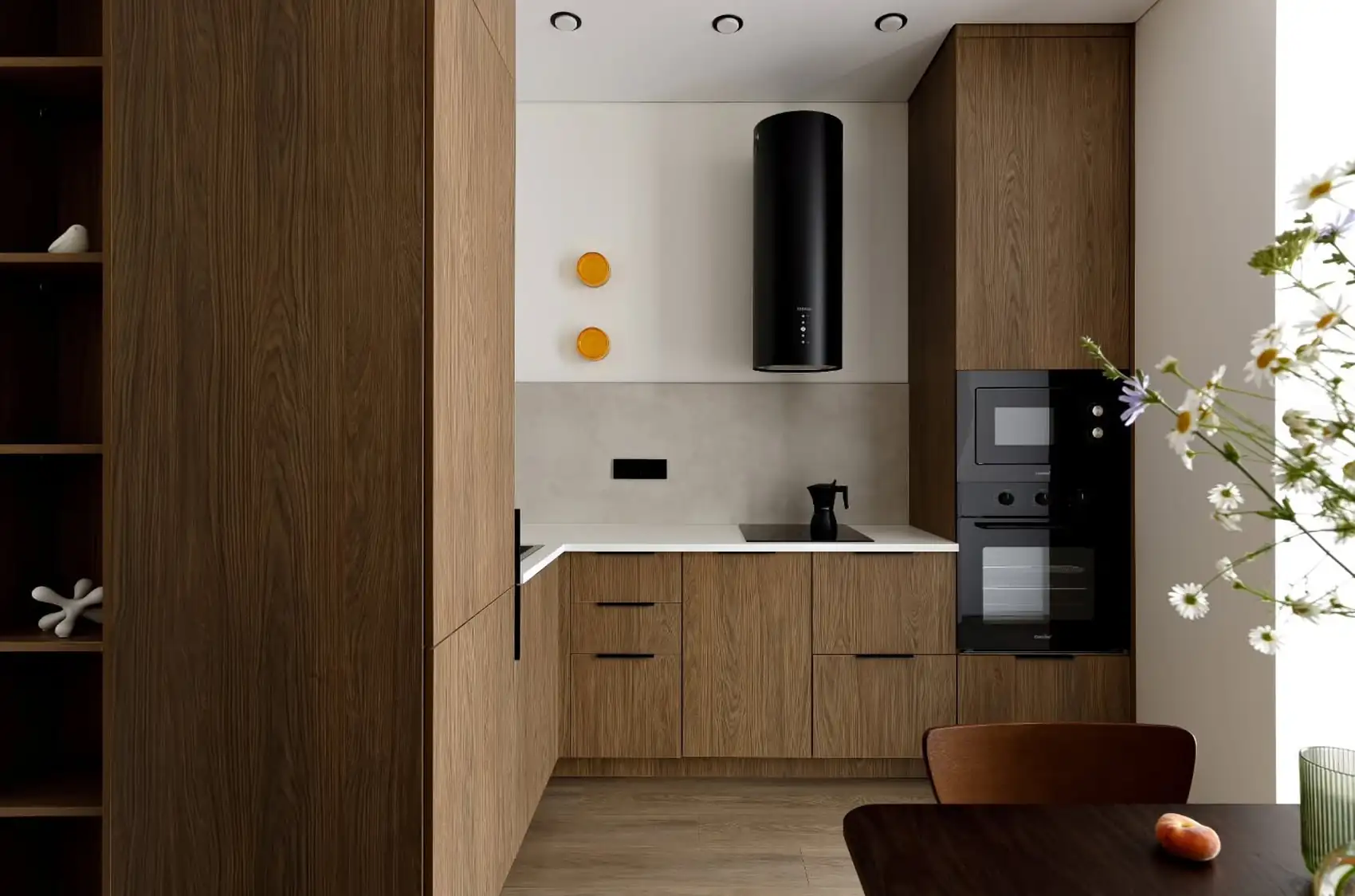 Vintage hangulatú kislakás berendezés