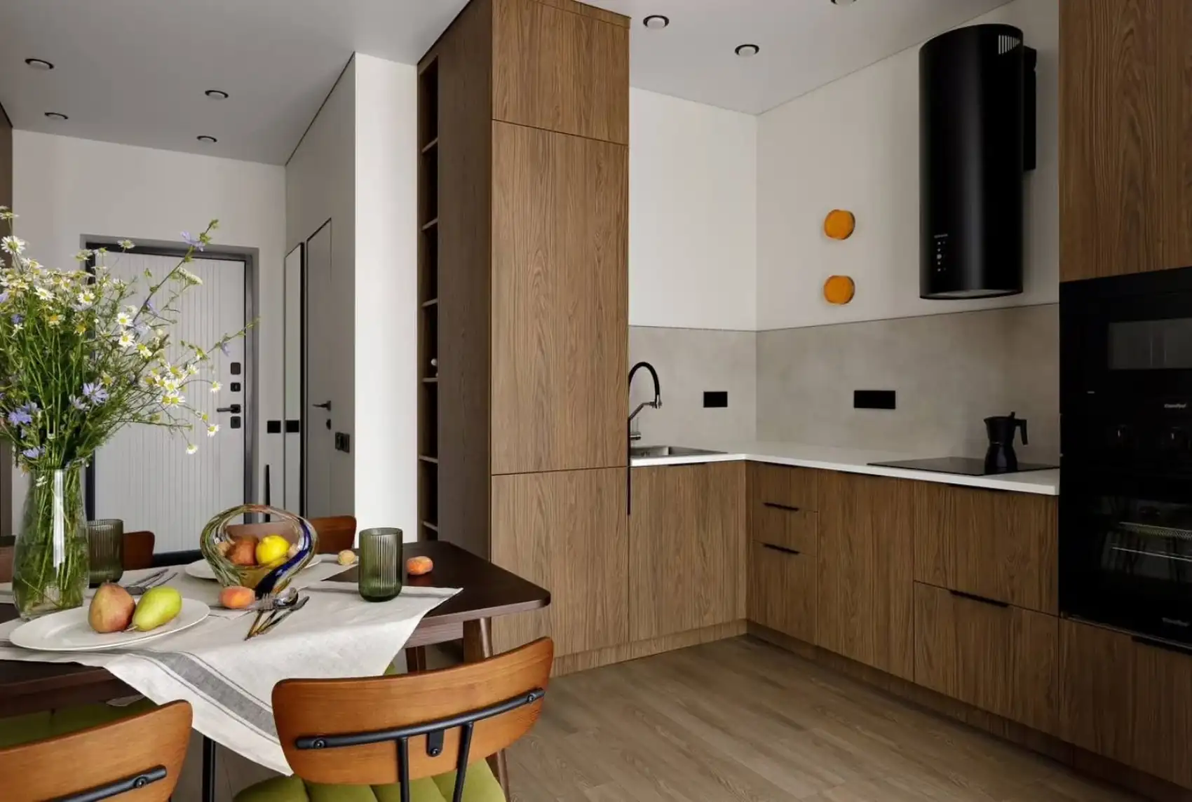 Vintage hangulatú kislakás berendezés