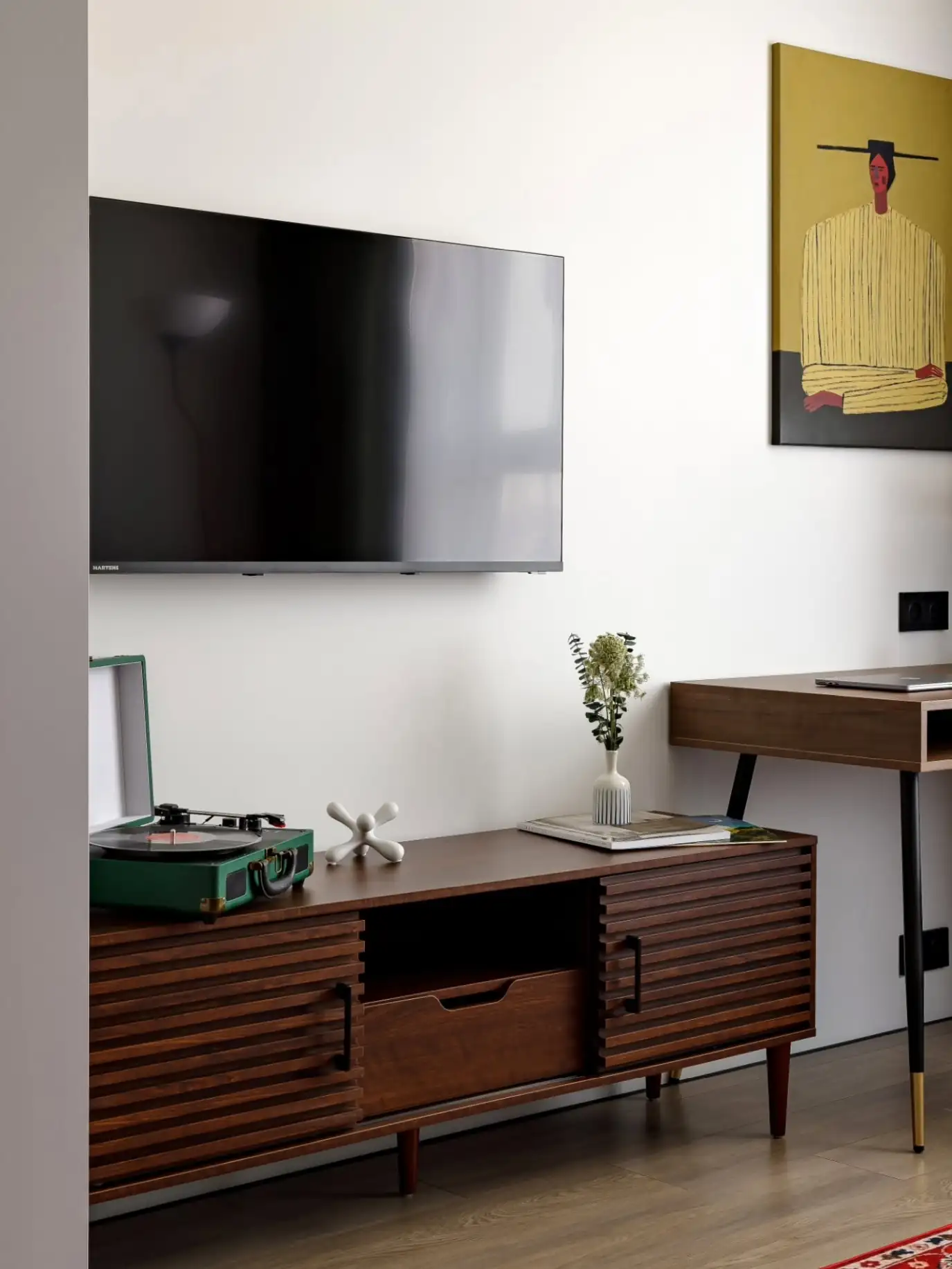 Vintage hangulatú kislakás berendezés