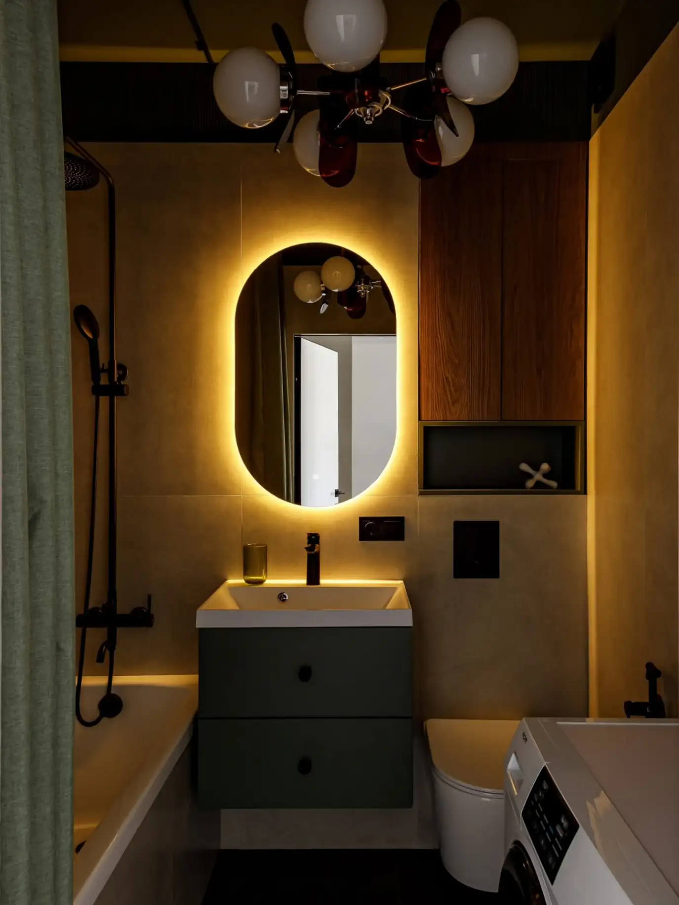 Vintage hangulatú kislakás berendezés