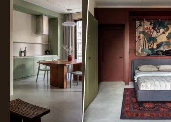 Bali nyugalma, Bauhaus és indusztriális hangulat 70 m2-en