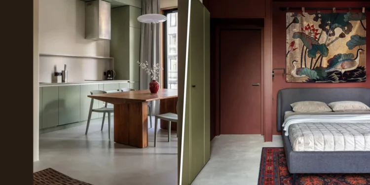 Bali nyugalma, Bauhaus és indusztriális hangulat 70 m2-en