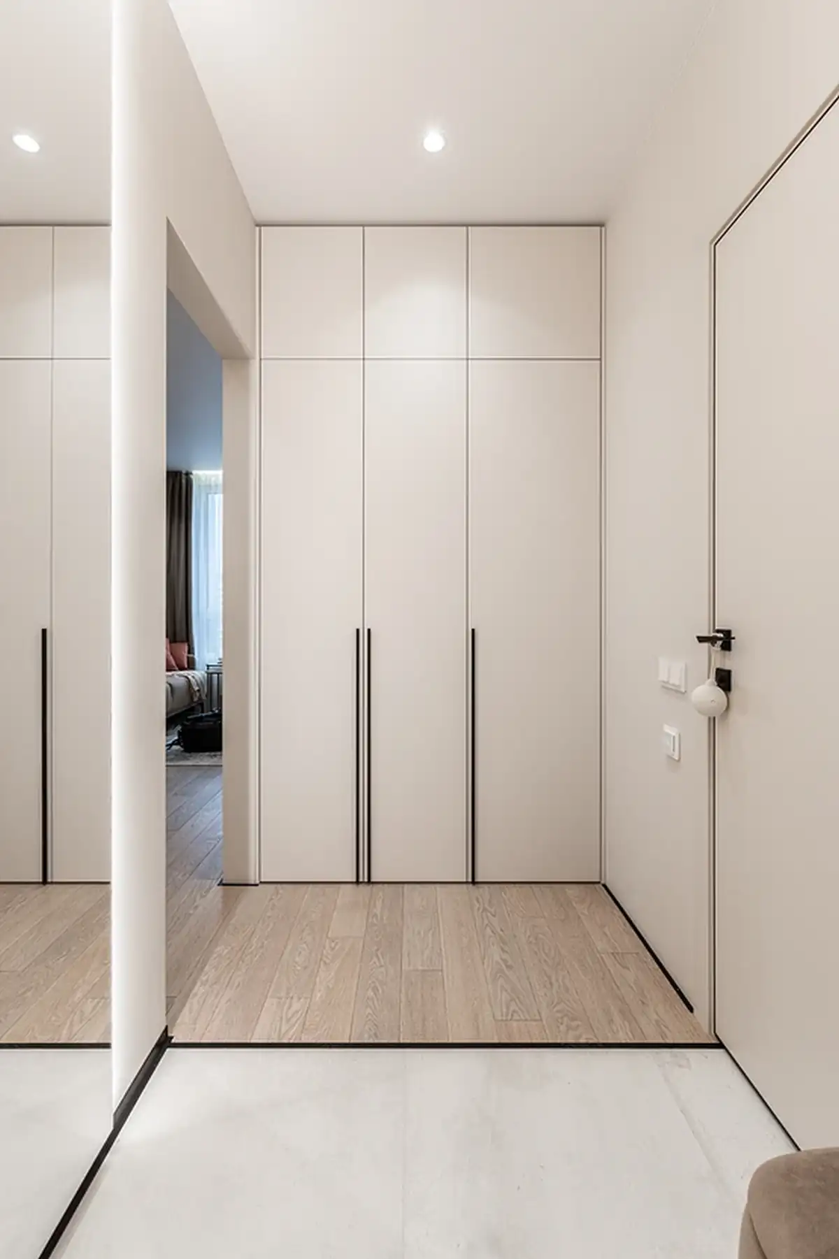 Tejfehér kis lakás: stílusos és praktikus élettér új, 40 m2-es lakásban