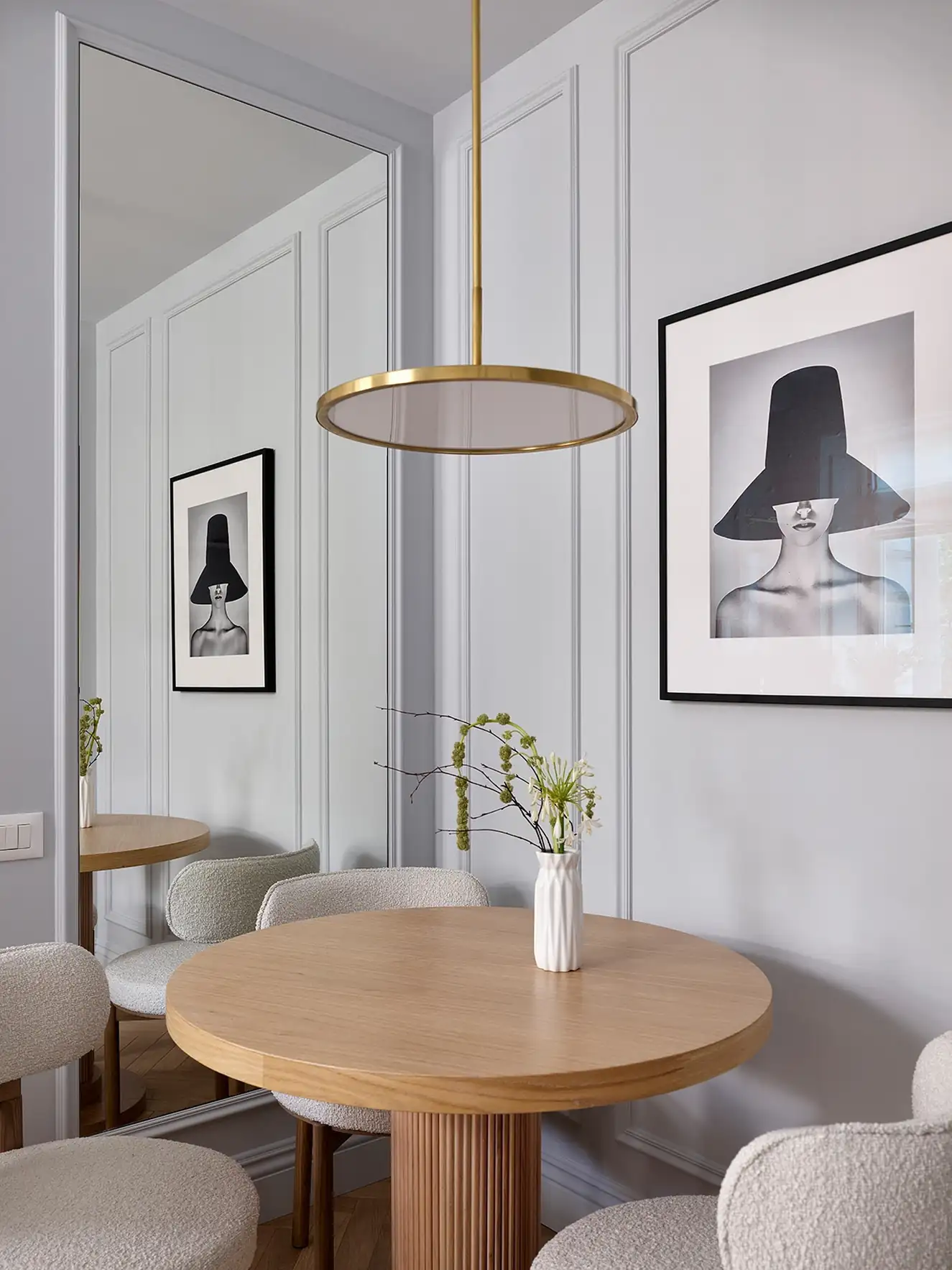 Ékszerdoboz lakás: fiatal hölgy modern klasszikus stílusú otthona, 52 m2