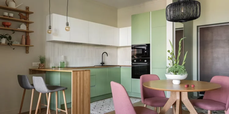 Élettel teli skandináv stílus 60 m2-es lakásban