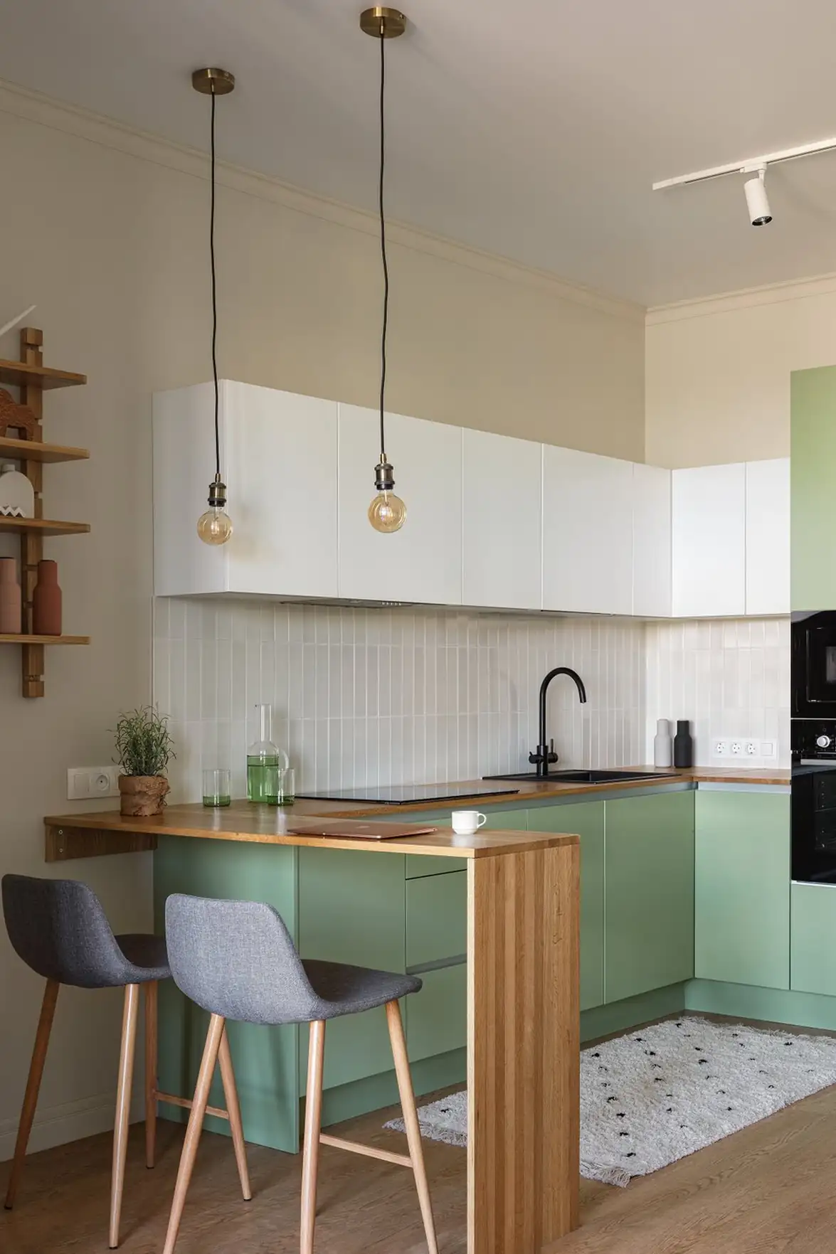 Élettel teli skandináv stílus 60 m2-es lakásban