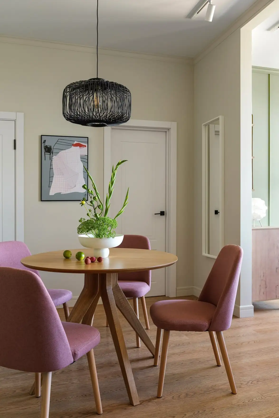 Élettel teli skandináv stílus 60 m2-es lakásban