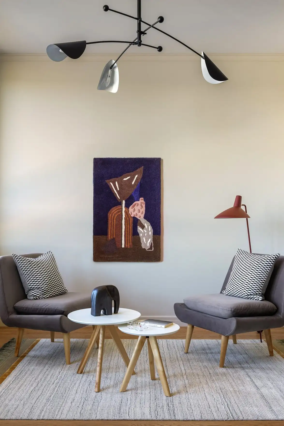 Élettel teli skandináv stílus 60 m2-es lakásban