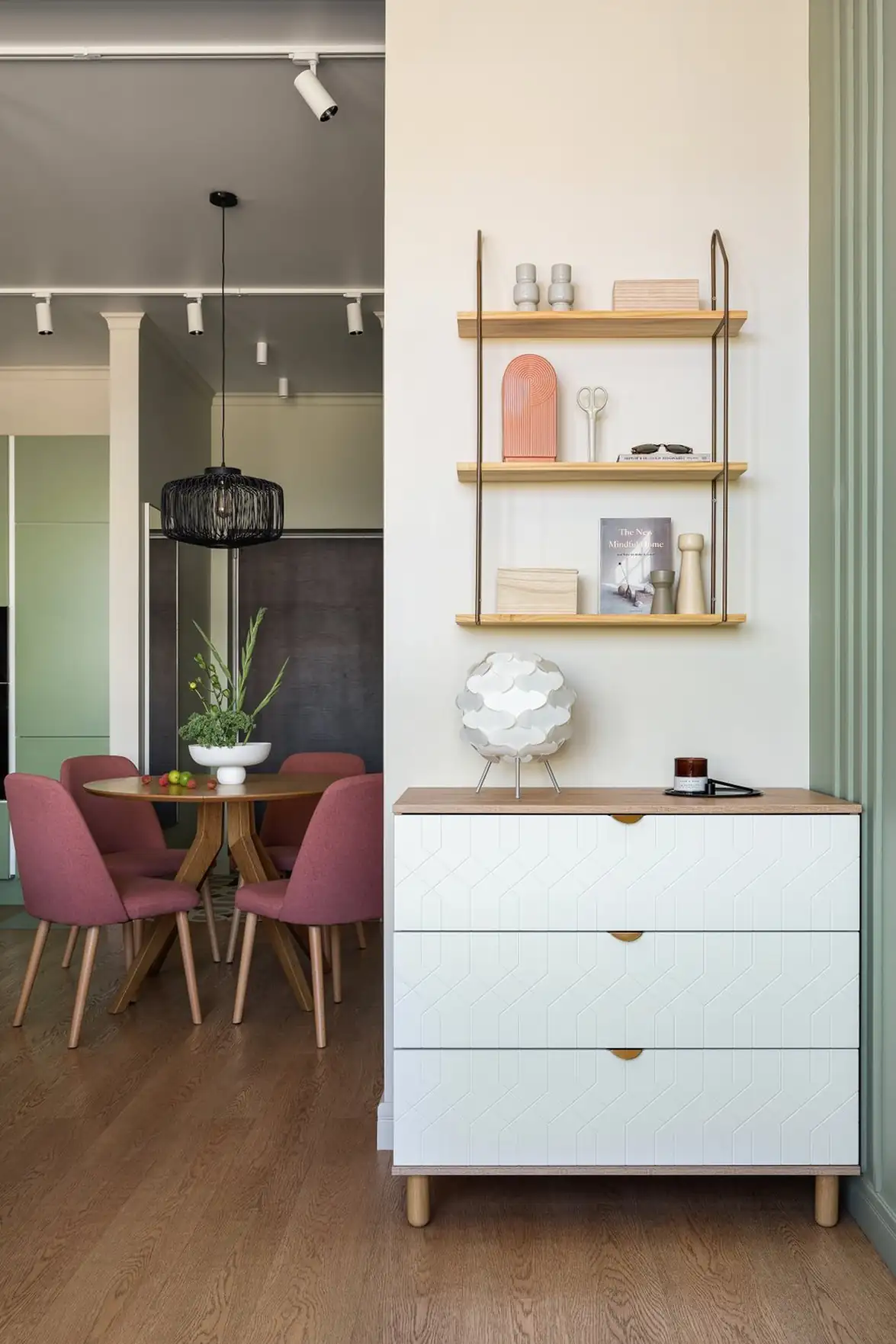 Élettel teli skandináv stílus 60 m2-es lakásban