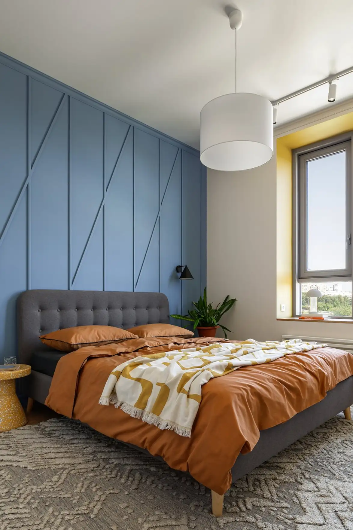 Élettel teli skandináv stílus 60 m2-es lakásban
