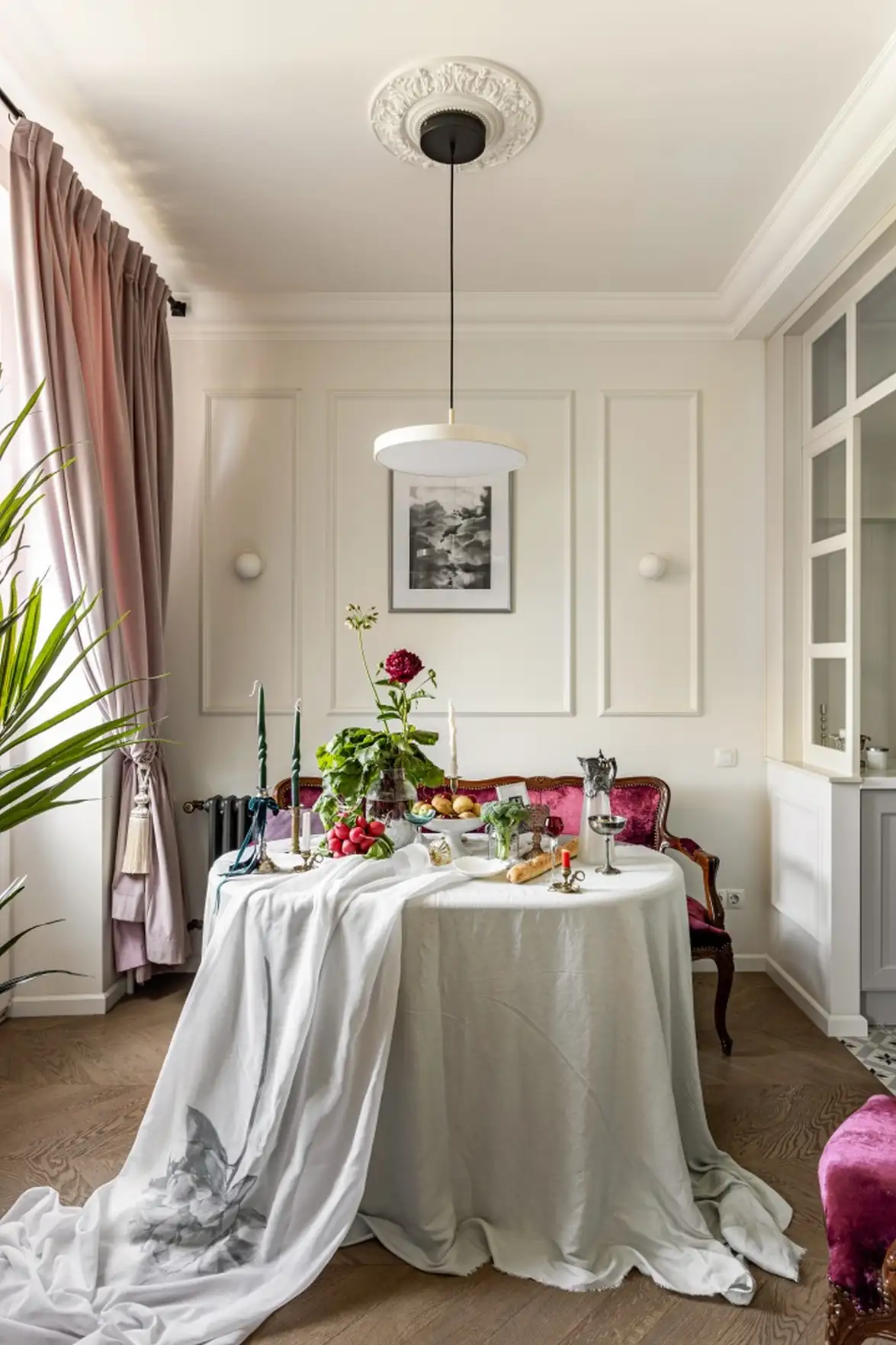 Igényes felújítást kapott az elhanyagolt, 72 m2-es polgári lakás