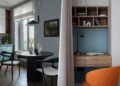 Érték- és időtálló berendezés 48 m2-es új lakóparki lakásban